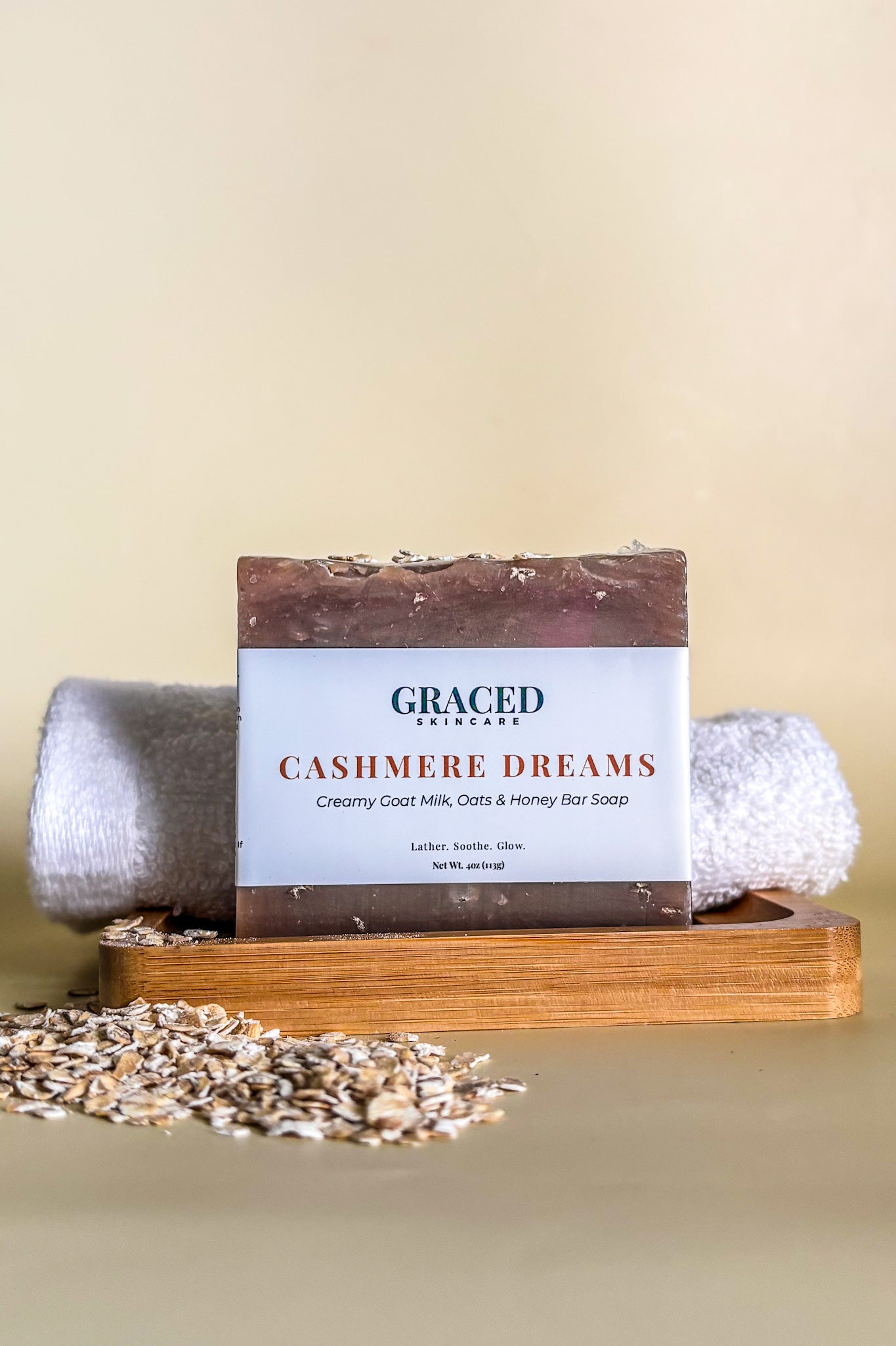 Cashmere Dreams – Oatmeal & Goat Milk Eczema Bar