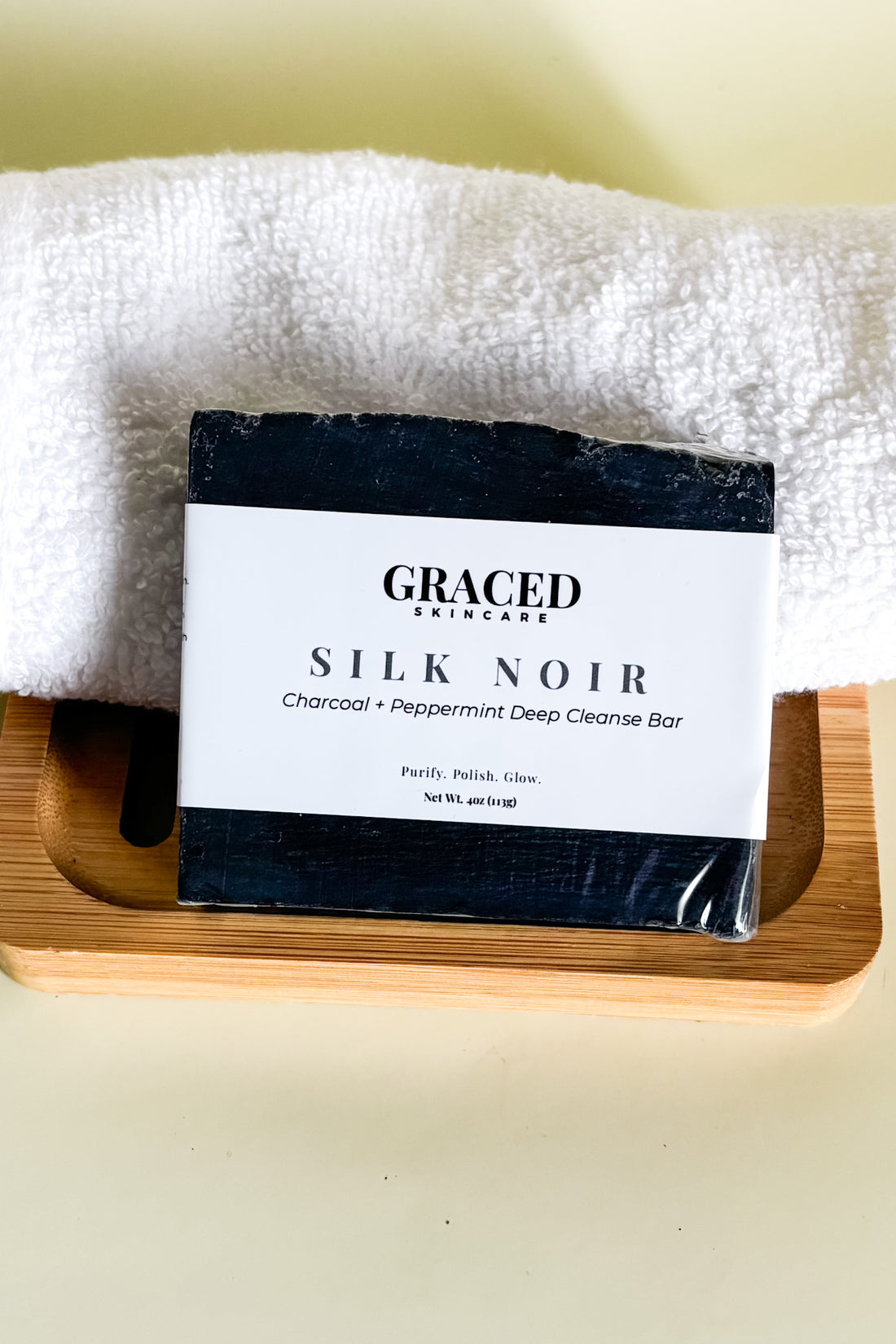 Silk Noir – Charcoal Deep Cleansing Bar