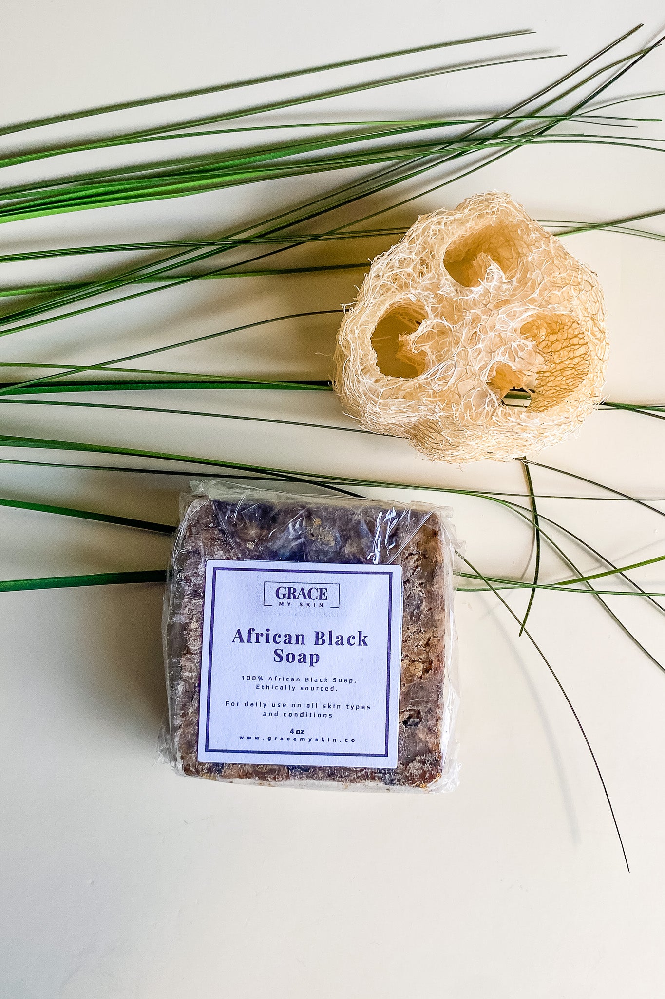 100% Raw African Black Soap