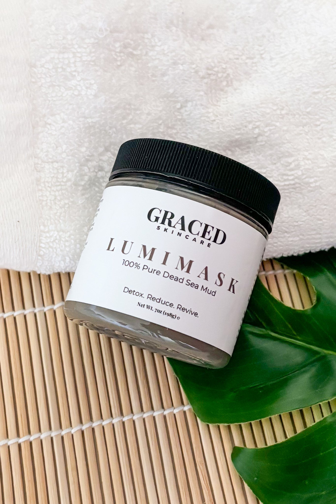LumiMask – Purifying Dead Sea Mud Mask for Pores + Oily Skin